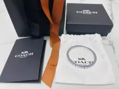 コーチ COACH バングル ブレスレット シルバー