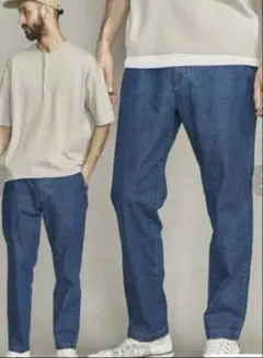 ビューティー&ユース　デニムワイドパンツ　Mサイズ
