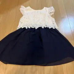 Sue フラワーレース ワンピース 140㎝