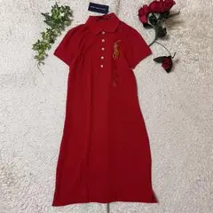 タグ付未使用ラルフローレンスポーツ　ビックポニー　刺繍　ワンピースのサムネイル