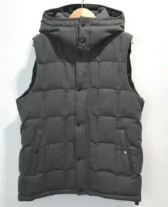 NANO universe フード付き ダウンベスト SIZE：M■P0107