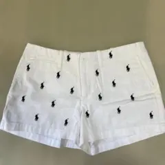 RALPH LAUREN SPORT ホワイトショートパンツ サイズ4