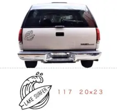 117 送料無料♪サーフステッカー　サーフィン　海　波　ハワイアン