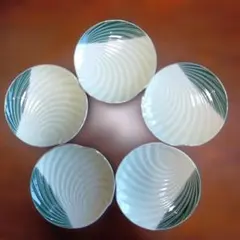 昭和レトロ 有田焼 小皿 5枚セット