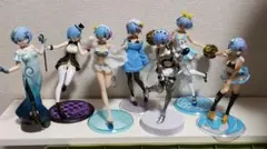 リゼロ　レム フィギュア ７体セット　プラス１体　まとめ売り【超鬼天使】