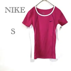 NIKE ドライフィット Tシャツ S 吸汗速乾 スポーツ ピンク ランニング