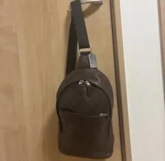 COACH モノグラム ボディバッグ