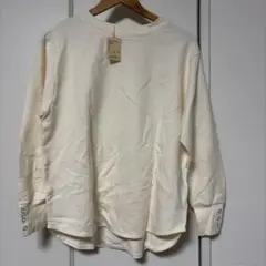 新品　スタディオクリップ　アイボリー 長袖 Tシャツ Fサイズ