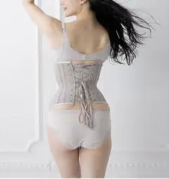 PinupClosetコルセットSireneシレーヌ補正下着くすみピンク桜貝 - メルカリ
