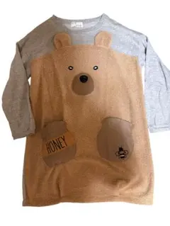 リベットアンドサージ　くま　ワンピース　 トレーナー　リベット&サージ