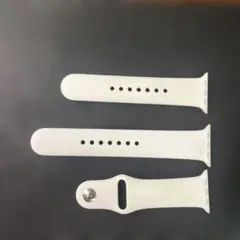 L*m様 ホワイト シリコン Apple Watchバンド