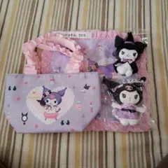 サンリオ　クロミ　くじ　ミニトート・ハンドタオル・マスコット
