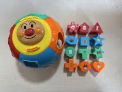 アンパンマン 形合わせおもちゃ 12個のブロック付き
