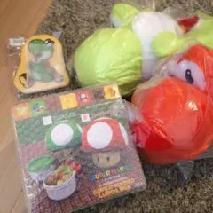 スーパーマリオ 特大サイズ ヨッシー ぬいぐるみセット