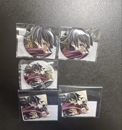 冨岡義勇 C107 缶バッジ ステッカーセット ブロマイド WEBSHOPくじ