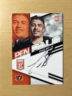 NFL CHASE BROWN PEN PALS RC AUTO SSP