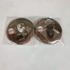 鬼滅の刃　ダイニング　お楽しみくじ　缶バッジ　炭治郎　鱗滝左近次　セット