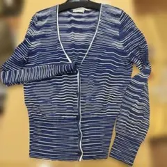 SPORT MISSONI ストライプカーディガン　美品のサムネイル