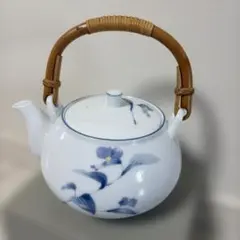 乃りたけ露草模様の急須のみ