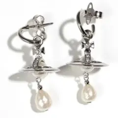 Vivienne Westwood オーブ ドロップピアス ゴールド - メルカリ