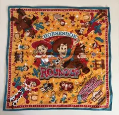ディズニーランド ダイヤモンドホースシュー バンダナ ハンカチ トイストーリー