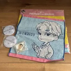 一番くじ PetiTEEN from SEVENTEEN タオル