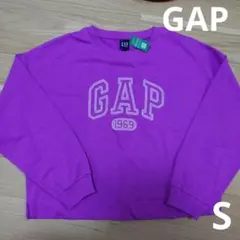 【新品・タグ付き】GAP 1969 トレーナー パープル　S