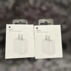 Apple USB-C 20W Power Adapter 2個セット