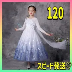 ロングドレス 子供 キッズ 女の子 120  発表会 演奏会 結婚式 新品未使用