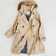 【美品】ZARAKIDSトレンチコートベージュザラキッズ10 140女の子男の子