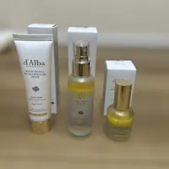 d'Alba ホワイトトリュフ　クリーム&スプレー&セラム　セット売り