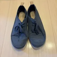 Clarks クラークス Trigenic 24.5cm ネイビーのサムネイル