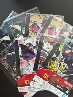 一番くじ ペルソナ５ ザ・ロイヤル H賞 クリアファイル＆ステッカー 8枚セット