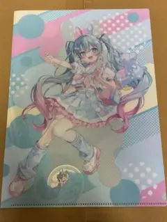 初音ミク　RODY　一番くじ　ポスター、クリアファイル