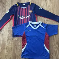 FCバルセロナ メッシ ユニフォーム 10番　NIKEシャツ　140センチ