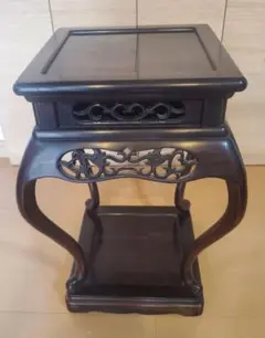 唐木　香炉台　花台　アンティーク