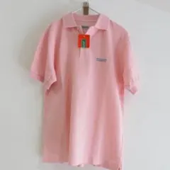 新品 BENETTON ベネトン　ポロシャツ　ロゴ　刺繍　鹿の子のサムネイル