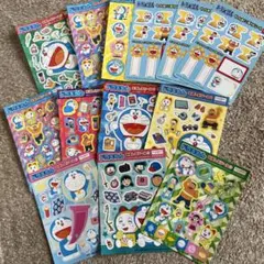 ドラえもん お楽しみシール ごほうびシール まとめ売り13枚のサムネイル