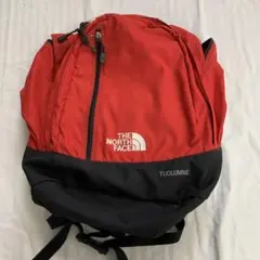 B)THE NORTH FACE TUOLUMNE リュック　バックパック　赤
