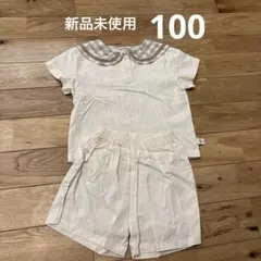 韓国子供服風　男の子　100 セットアップ　夏物