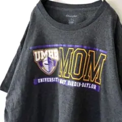 チャンピオン メアリーハーディンベイラー大学 Tシャツ L グレー 古着