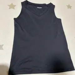 黒 Vネック タンクトップ　インナー