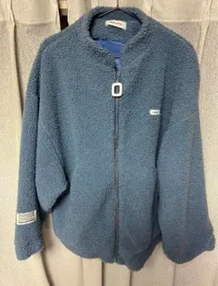 ボアジャケット　青