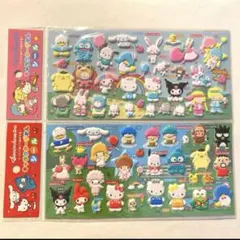 [新品未開封]入手困難　サンリオ　キャラクターずかんシール２枚セット
