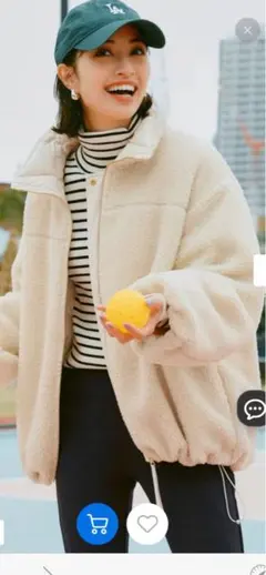 アンフィーロ　TAION×UNFILO リバーシブルボアダウン