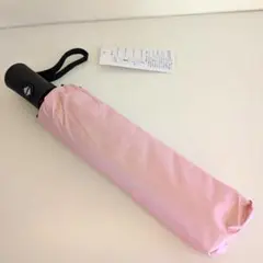 完全遮光100% 日傘 折りたたみ 3秒でたためる 自動開閉 晴雨兼用 ピンク