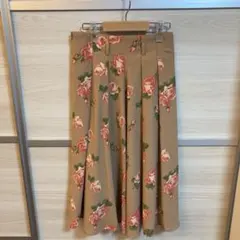 早い者勝ち⭐︎dazzlin花柄プリーツスカート中古美品