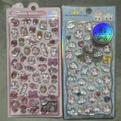 まじかるベリーベリー　光るジュエルプチドロップシール　ボンボンドロップ　ももいろ