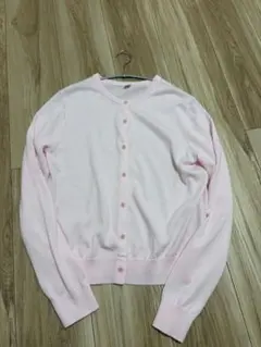 ⭐︎今季購入⭐︎UNIQLO ピンク カーディガン　Sのサムネイル