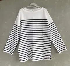 ユニクロ　ボーダーオーバーサイズT（長袖）